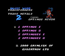Optimus Minor